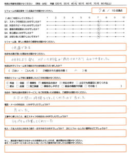 大和高田市　エコキュート取替のお客様のご感想