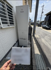 奈良県奈良市 電気温水器からエコキュート交換工事