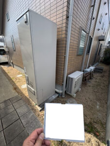 奈良県奈良市 電気温水器からエコキュート交換工事