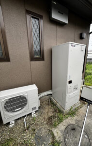 奈良県香芝市　エコキュート交換工事