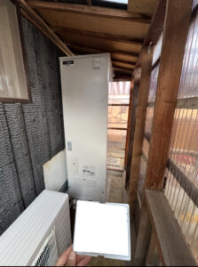 奈良県天理市　電気温水器からエコキュート交換工事