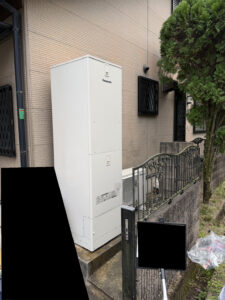 奈良県香芝市 電気温水器からエコキュート交換工事